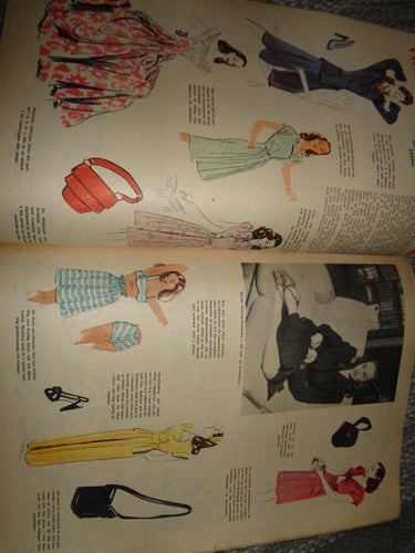 Vårt Hem nr26 1946 Hjördis Genberg Mode,