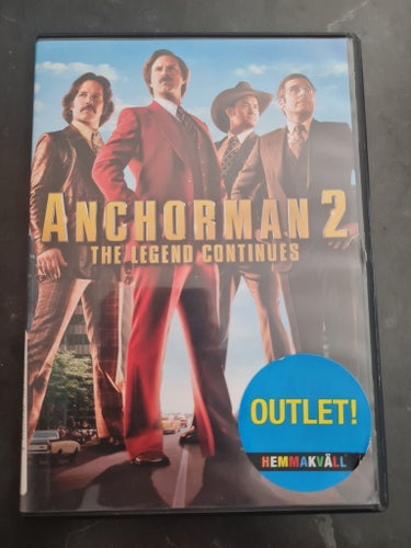Anchorman 2: The Legend Continues (DVD)
