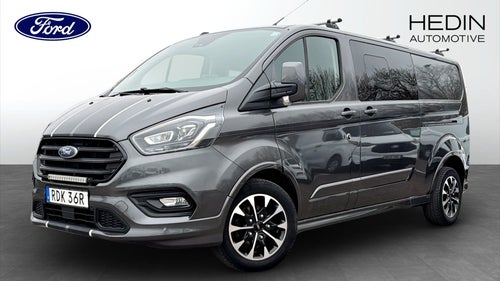 Ford Transit Custom 320 Crew Van Sport|Dubbelhytt|185hk|