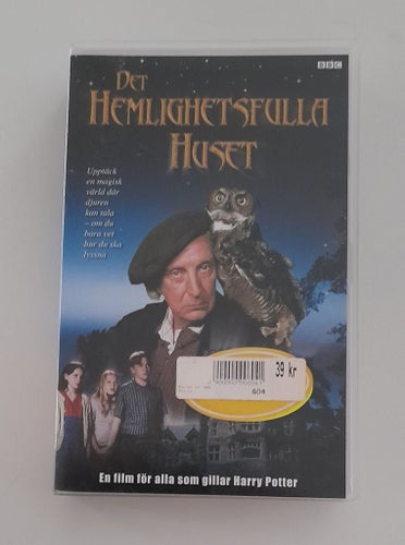 Det Hemlighetsfulla Huset / Hyrfilm / Stort Fodral / VHS / SE / Raritet