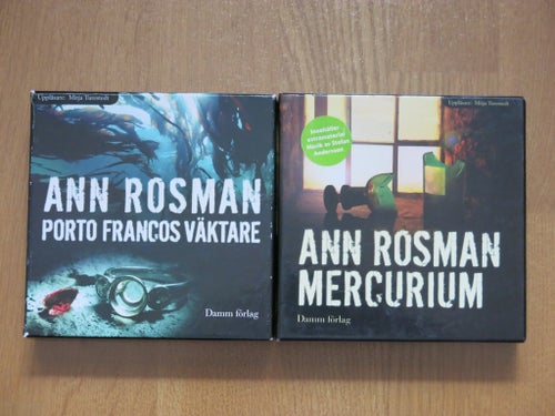 Ann Rosman - Porto Francos Väktare & Mercurium Ljudböcker