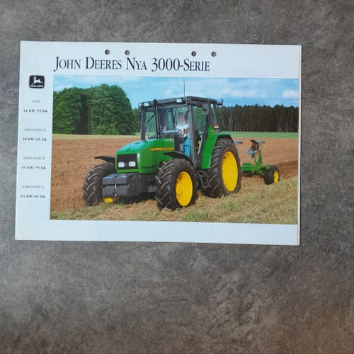Broschyr John Deere 3000-Serie
