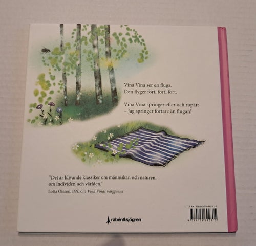 VinaVina springer fortare än flugan av Jujja Wieslander, Lotta Geffenblad