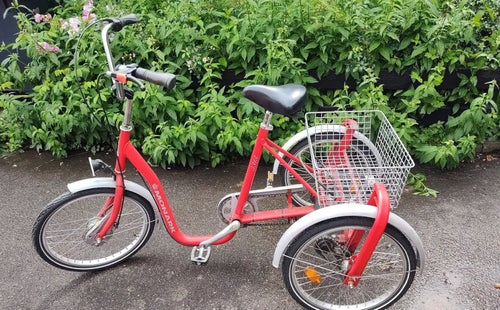 Trehjulig monarkcykel