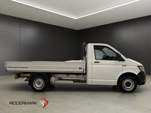 Volkswagen Transporter FLAKBIL Värmare 3-Sits Dragkrok Moms