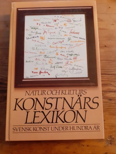 Natur och Kulturs Konstnärslexikon: Svensk Konst Under Hundra År