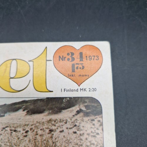 Starlet Nr 34 1973 Tomas Ledin, serier, novell, dikter m.m.
