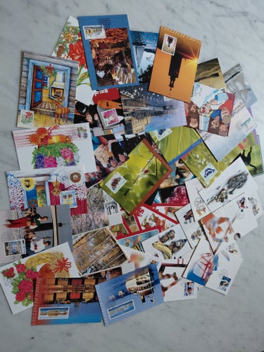 Sverige ca 200 styck olika Maxikort Se Bilder