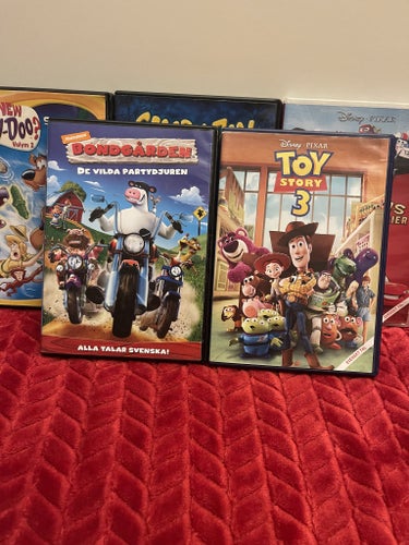 Filmpaket med barnanpassade filmer, Disney, Pixar - Scooby Doo
