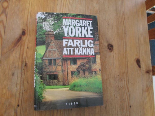 FARLIG ATT KÄNNA MARGARET YORKE INB M.OMSLAG