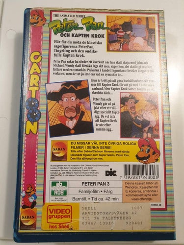 Hyrutgåva - Peter Pan  - VHS