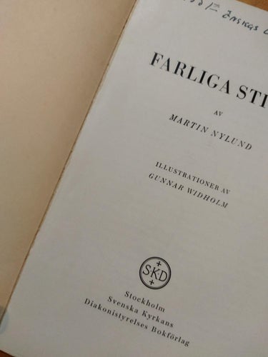 Ur äventyrens värld Pojkboken 1944 av Martin Nylund. Very Fine