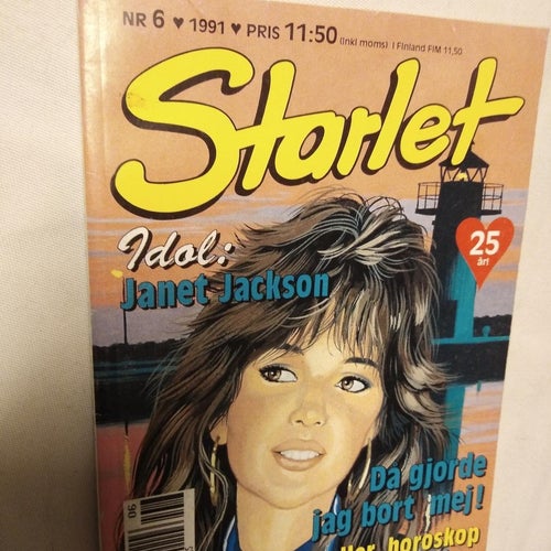 Starlet 1991 6 Janet Jackson Starlet tjejerna Annelie Björklund Linda Johansson