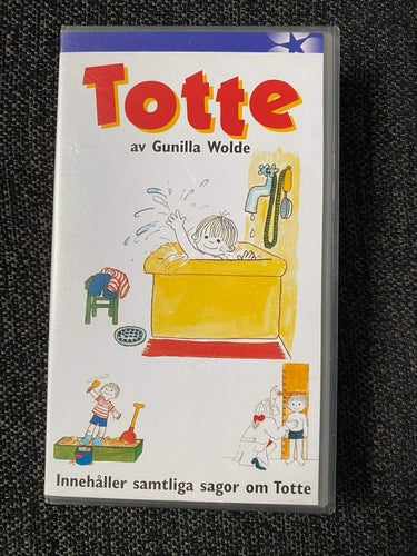 Totte av Gunilla Wolde - VHS