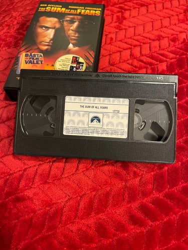 The Sum Of All Fears (2002) - Sv text, VHS (Beg)