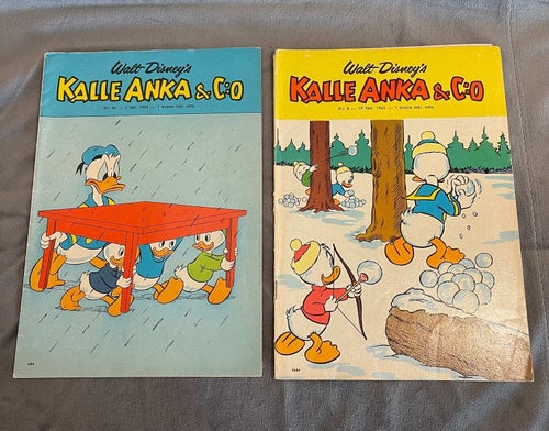 Kalle Anka X 2 , 8 & 40 - 1963