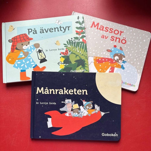 PÅ ÄVENTYR + MASSOR AV SNÖ + MÅNRAKETEN Lerryn Korda 2010