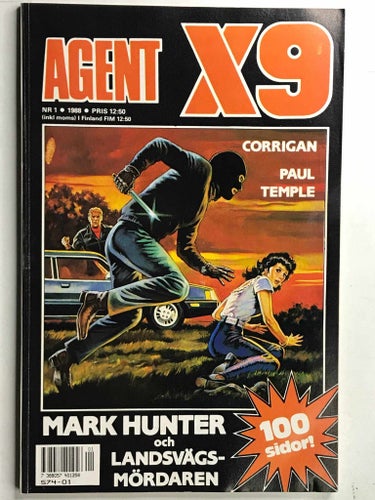 Agent X9 - 1988:1 FN