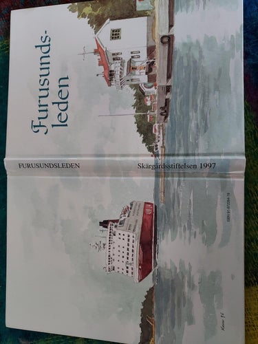 Bok Furusundsleden Skärgårdsstiftelsen Mått 15 cm x 21,5 cm