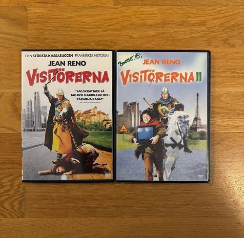 Visitörerna 1-2 - Skivorna är i fint skick - UTGÅTT - Jean Reno