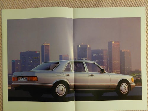 Mercedes Benz S - klass 300SE 420 SE 560 SEL 1989 0888 W126