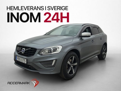 Volvo XC60 D4 AWD R Design Pano Kamera Navigation Värmare