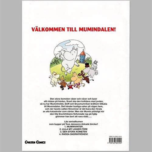 Mumin album nr fyra Rädda Snorkfröken Carlsen år 1984 i skick VF