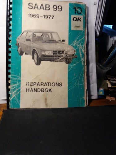 SAAB 99 Reparations Handbok 1969-1977