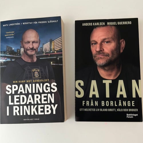 Spaningsledaren i Rinkeby + Satan från Borlänge,