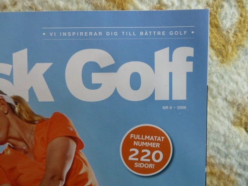 SVENSK GOLF, NR 6, 2006,