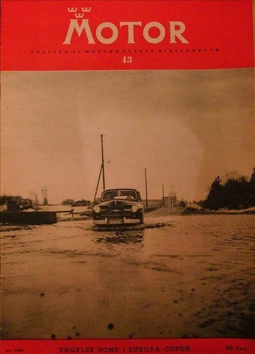MOTOR 1952/43. Pobeda. Justicialista. Ford Consul. Gummiasfalt.