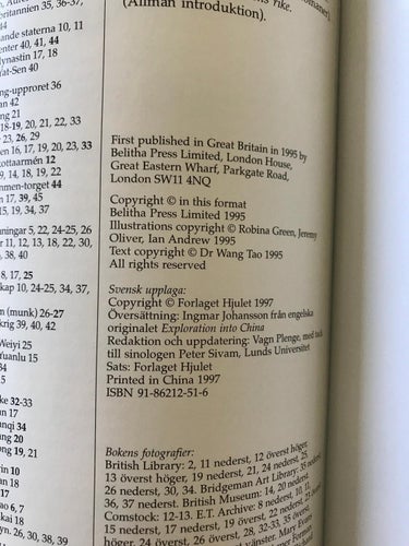 UPPTÄCK KINA Wang Tao 1997