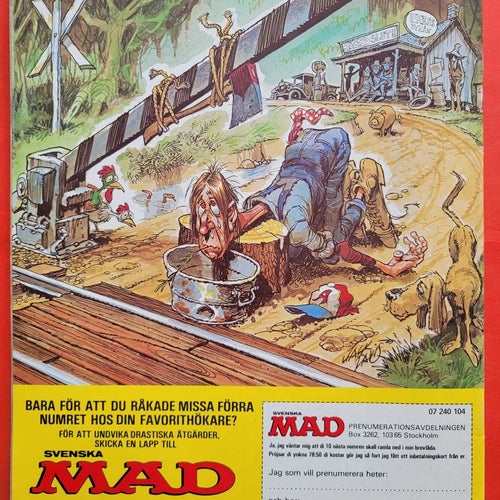 Mad nr 5 från 1981