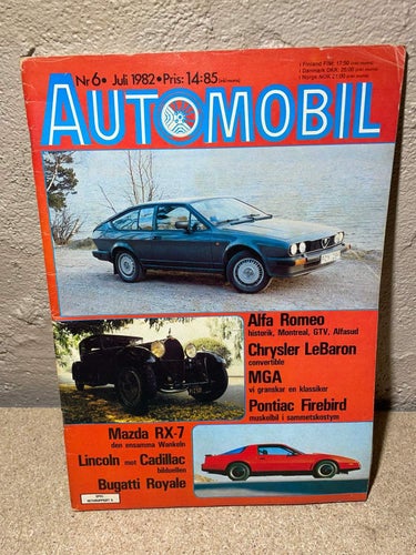 Automobil 6-82 , MGA granskas mm