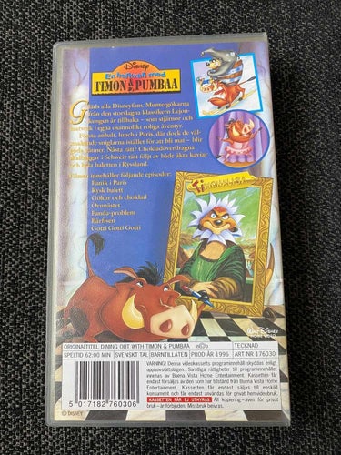 Walt Disney - En helkväll med Timon & Pumba - VHS