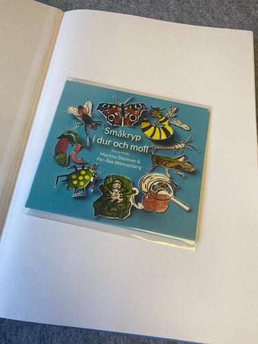 Per-Åke Wennerberg / Martina Stenman - Småkryp i dur och moll - bok & CD
