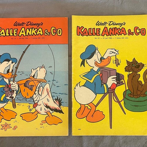 Kalle Anka X 2 , 31 - 1962 & 22 - 1963