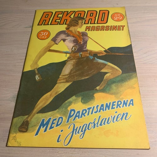 Tidningen Rekord Rekordmagasinet 1944 nr 29 - (baksidan saknas)