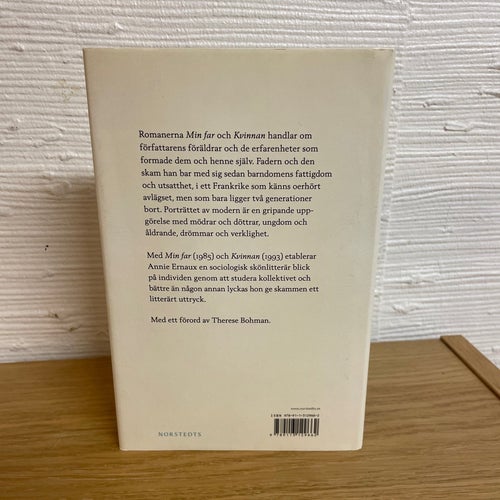 Annie Ernaux - Min far & Kvinnan - 2022 - Norstedts Inbunden
