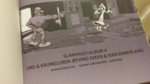 tidning BK Slarvhult KICKERZ retro