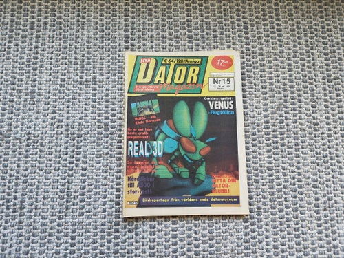 Speltidningen Nya Datormagazin nr 15-1990