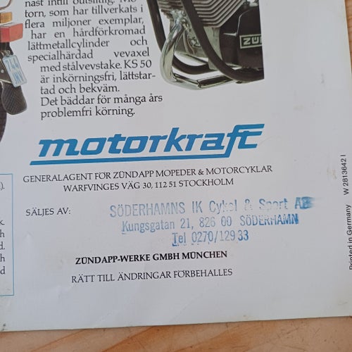 Zundapp KS 50 Sport