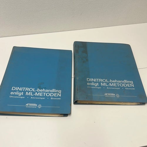 DINITROL-behandling enligt ML-METODEN bok smörjschema