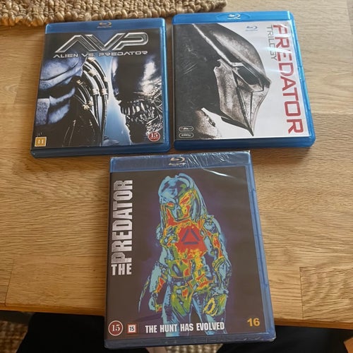 Alien vs. Predator & Predator Trilogy Blu-ray-filmer