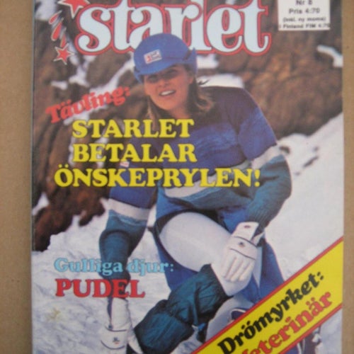 Starlet Nr:8-1983(Idolbild på Bananarama, Gene Anthony Ray)