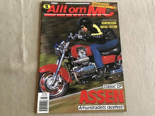 ALLT OM MC NR 5 1998 MCK DALTONS,HONDA CB,DUCATI 900ss,TRIUMPH,HARLEY BYGGE,