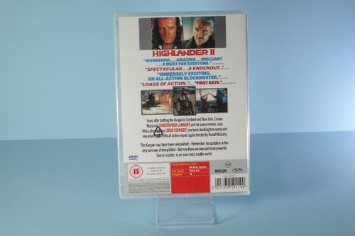 Highlander II Inplastad DVD Region 2