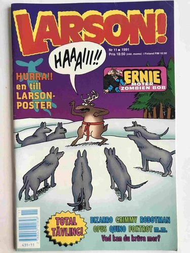 Larson! - 1991:11 FN med poster