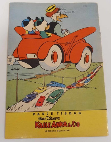 Kalle Anka & Co nr 18 1961 / Carl Barks, Jack Bradbury och Tony Strobl / FN