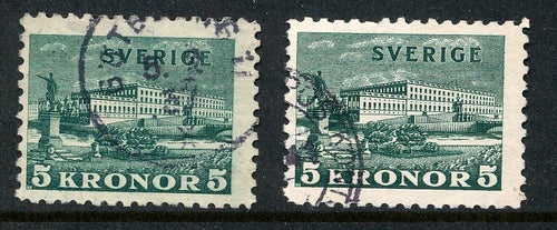 FNr. 233 a+b.Stockholms Slott Kat.v450:-